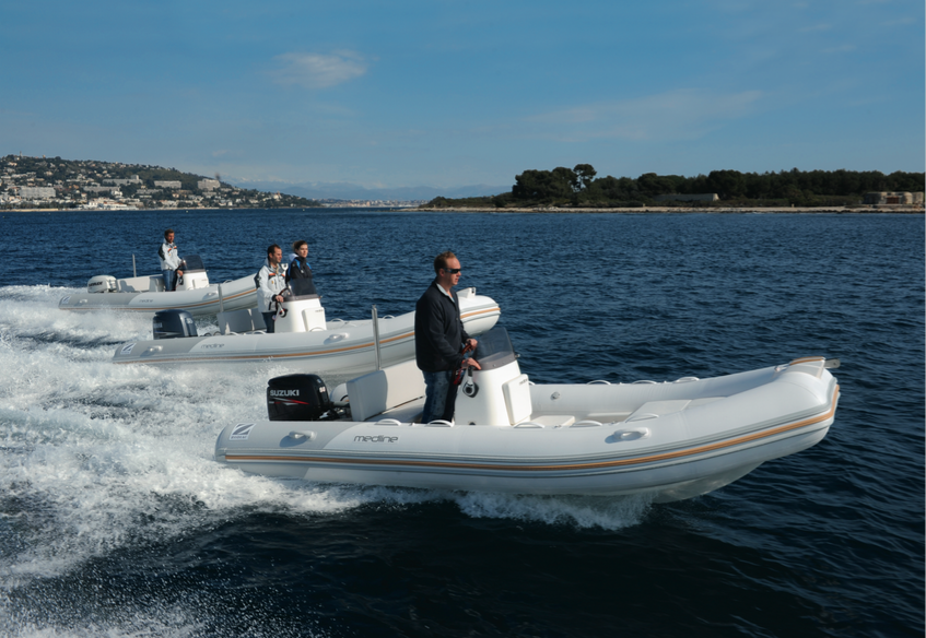 A L Essai Zodiac Medline 500 540 Et 580 Argus Du Bateau